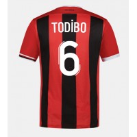 OGC Nice Jean-Clair Todibo #6 Domaci Dres 2023-24 Kratak Rukav